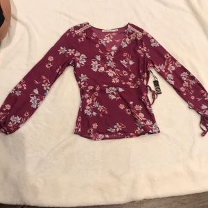 Floral blouse!
